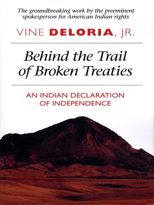 cover image of Behind the Trail of Broken Treaties